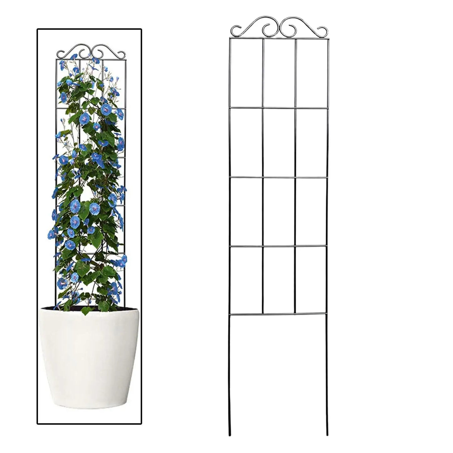 Garden Trellis for Climbing Plants Rustproof Garden Obelisk Flowers Stand Plant