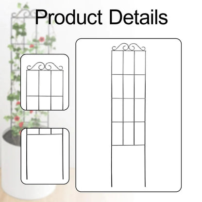 Garden Trellis for Climbing Plants Rustproof Garden Obelisk Flowers Stand Plant