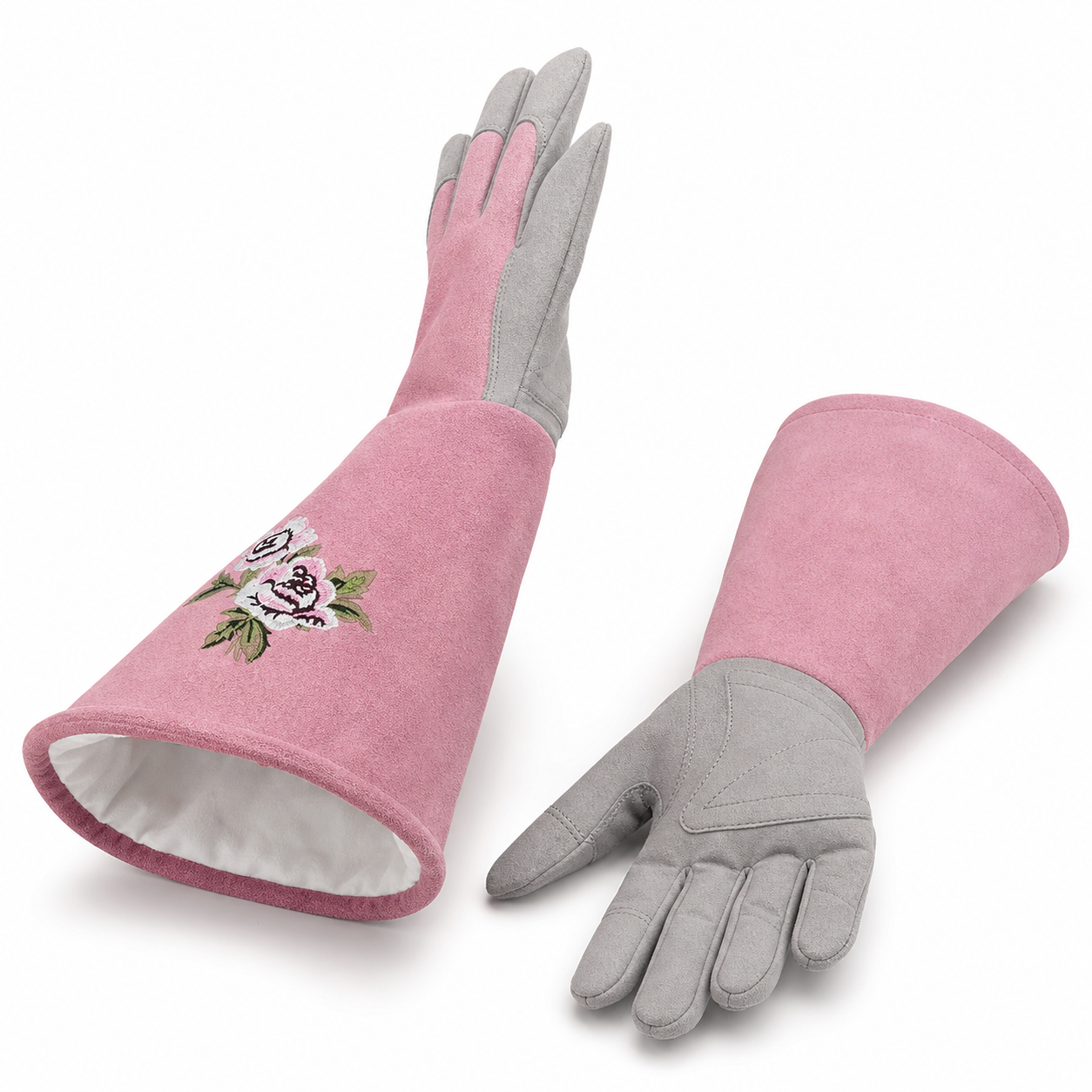Embroidered Garden Gloves