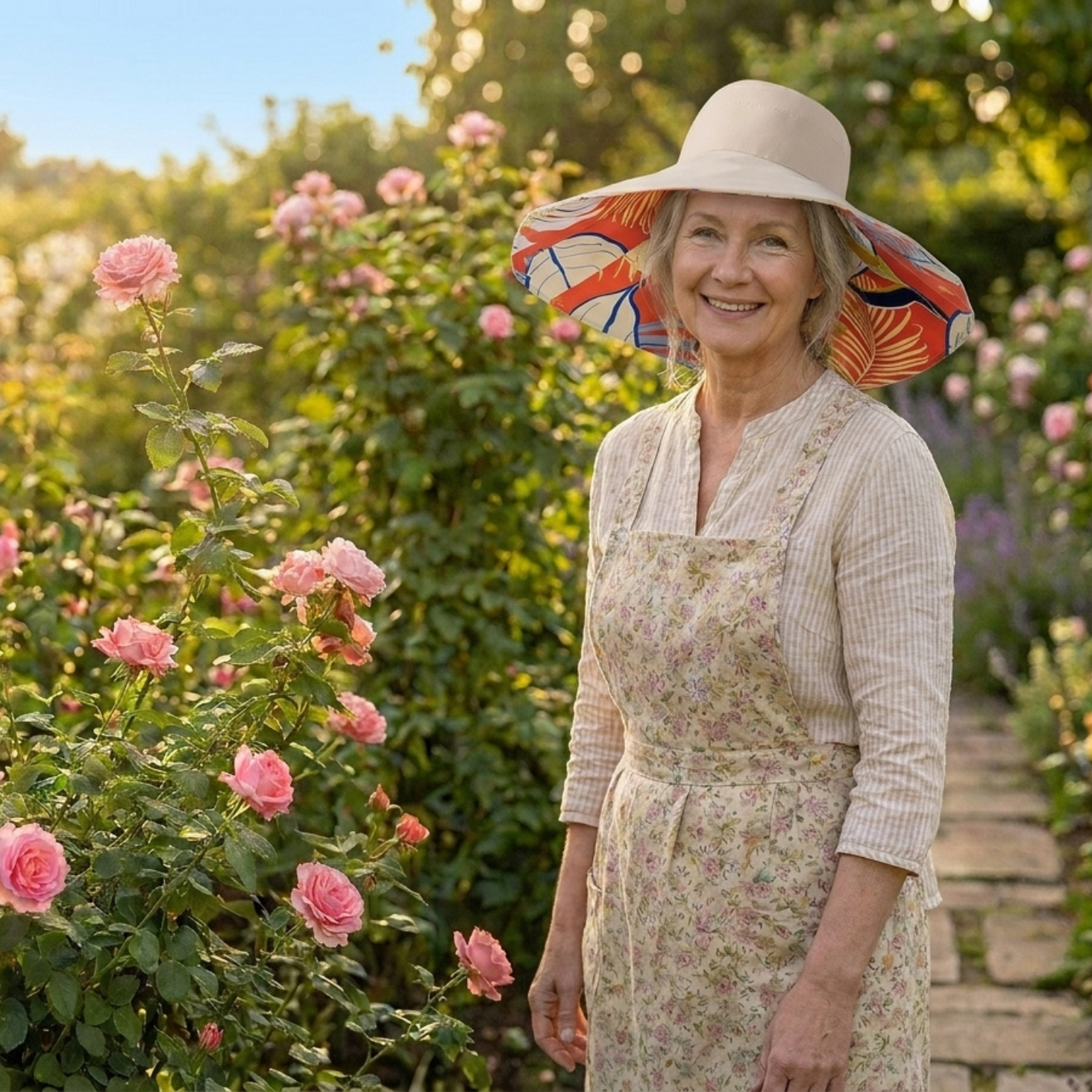 Cotton Double-Sided Sun Hat