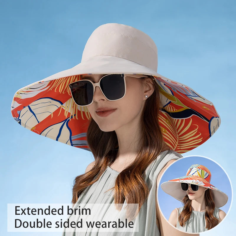 Cotton Double-Sided Sun Hat
