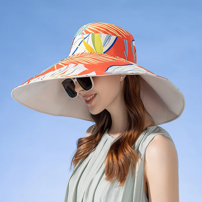 Cotton Double-Sided Sun Hat